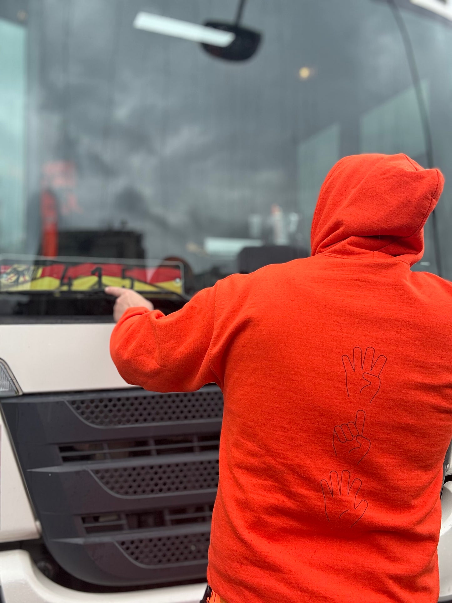 4-1-5 Hoodie Orange